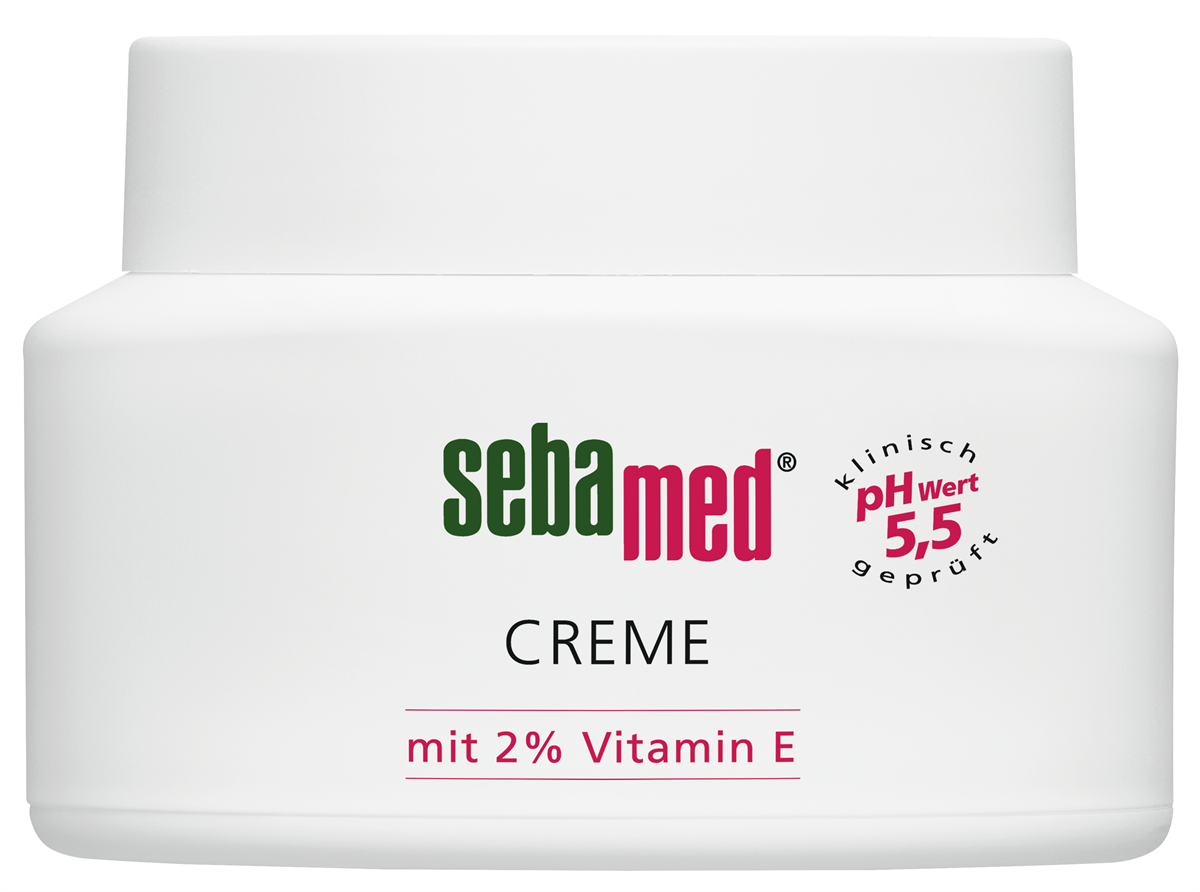 sebamed Creme mit 2% Vitamin E, 75 ml, UVP: 7,09 €