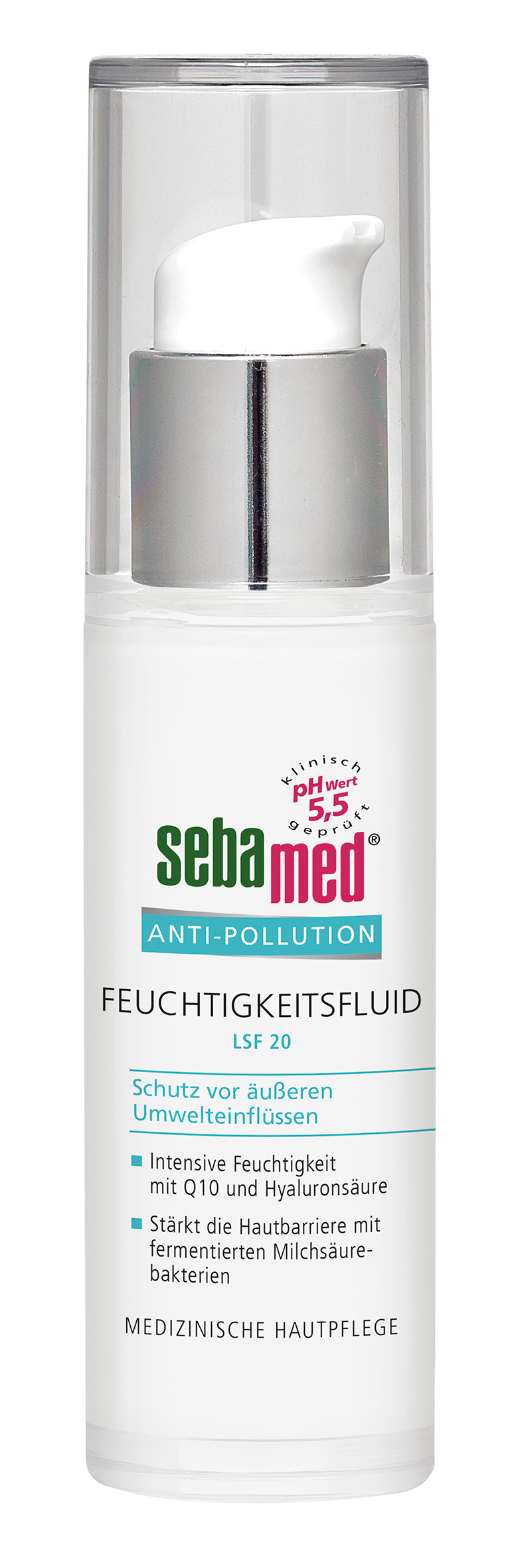sebamed ANTI-POLLUTION Feuchtigkeitsfluid (30 ml): UVP 9,99 Euro