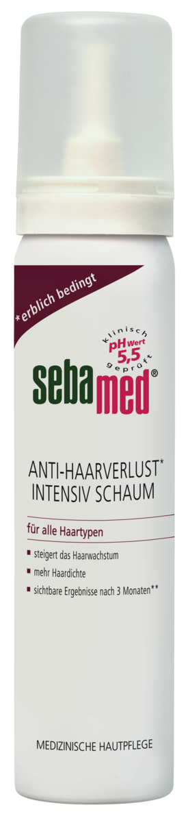 sebamed Anti-Haarverlust Intensiv Schaum 70 ml (UVP 14,95 Euro): erhältlich bei dm drogerie markt
