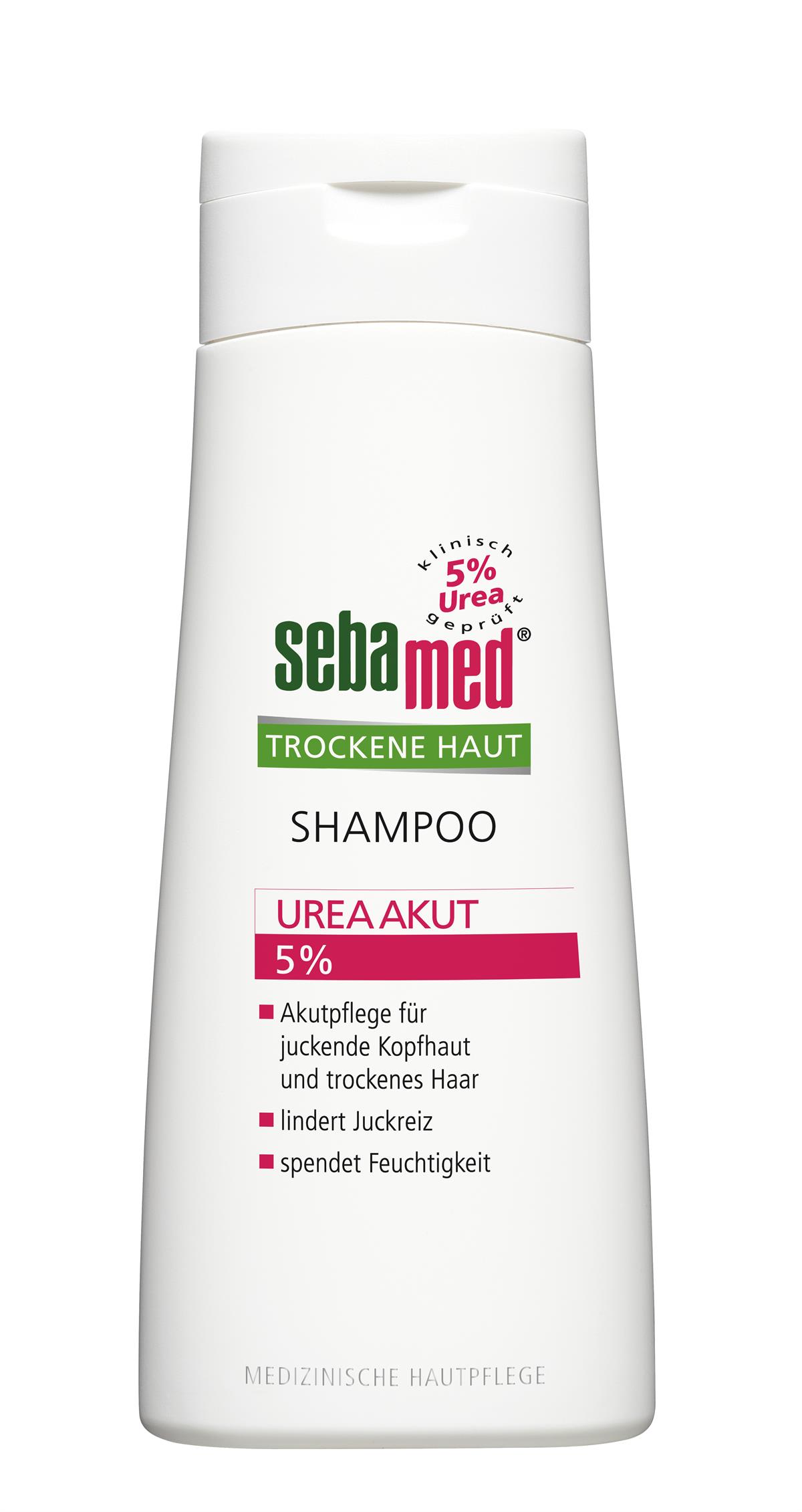 sebamed Trockene Haut Shampoo Urea Akut 5% 200 ml, UVP: 5,56 €