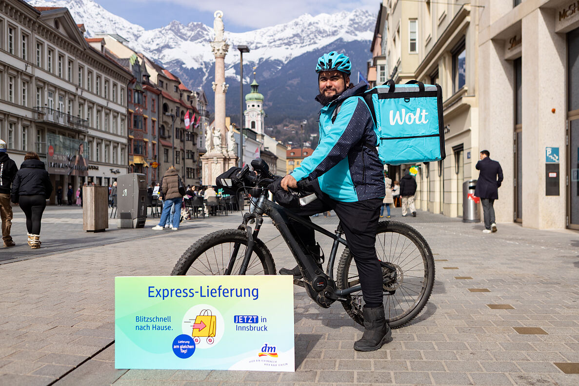 dm Pressebild Express-Lieferung Innsbruck 2