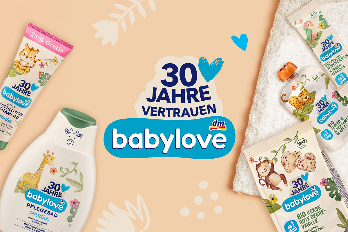 dm Produktbild babylove 30-Jahre-Jubiläum