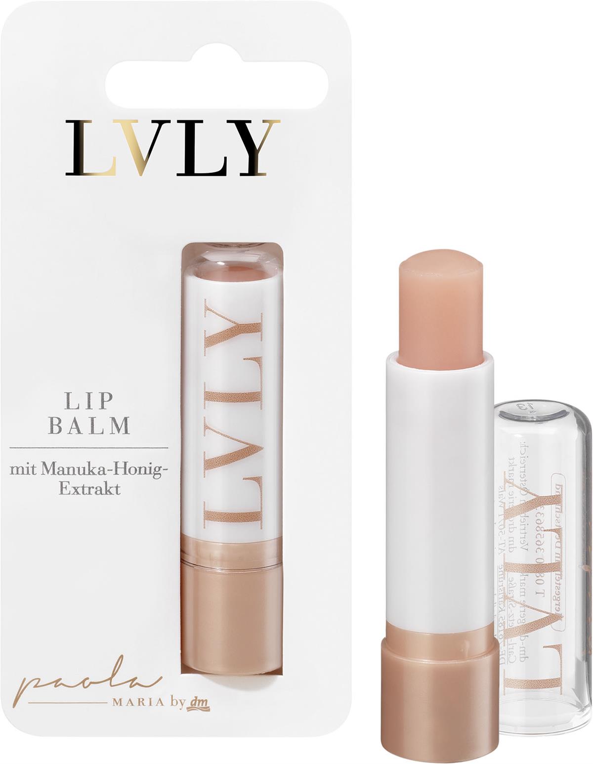 LVLY Lippenbalsam mit Manuka-Honig-Extrakt