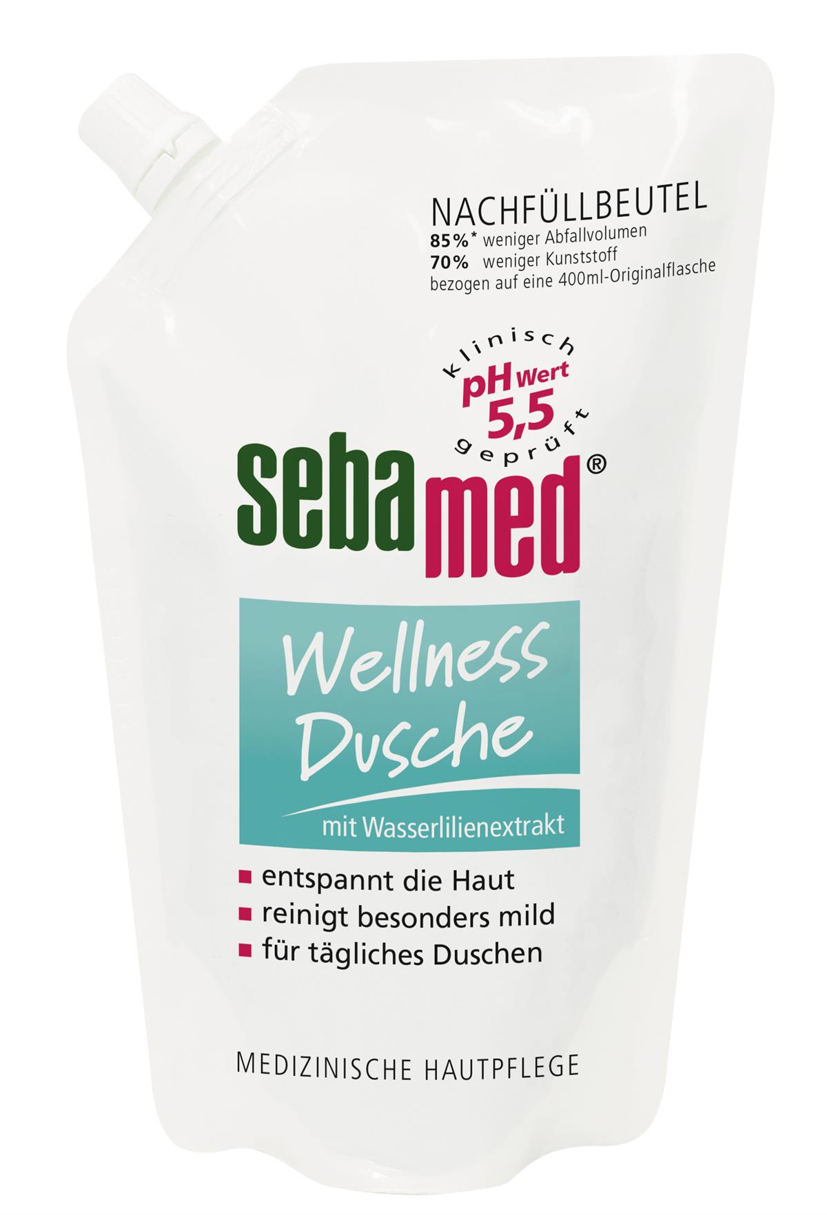 sebamed Wellness Dusche Nachfüllbeutel (400 ml): 4,45 EUR