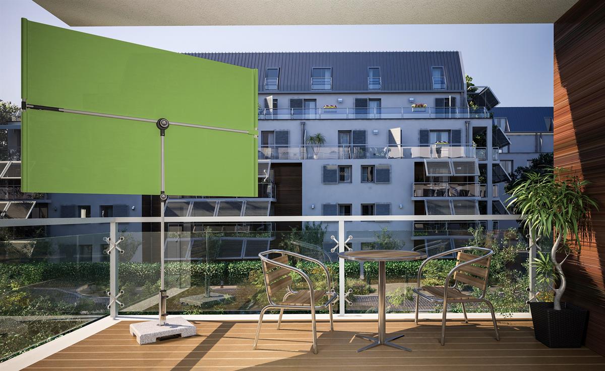 Macht das eigene Zuhause noch schöner: doppler Active Balkonblende.