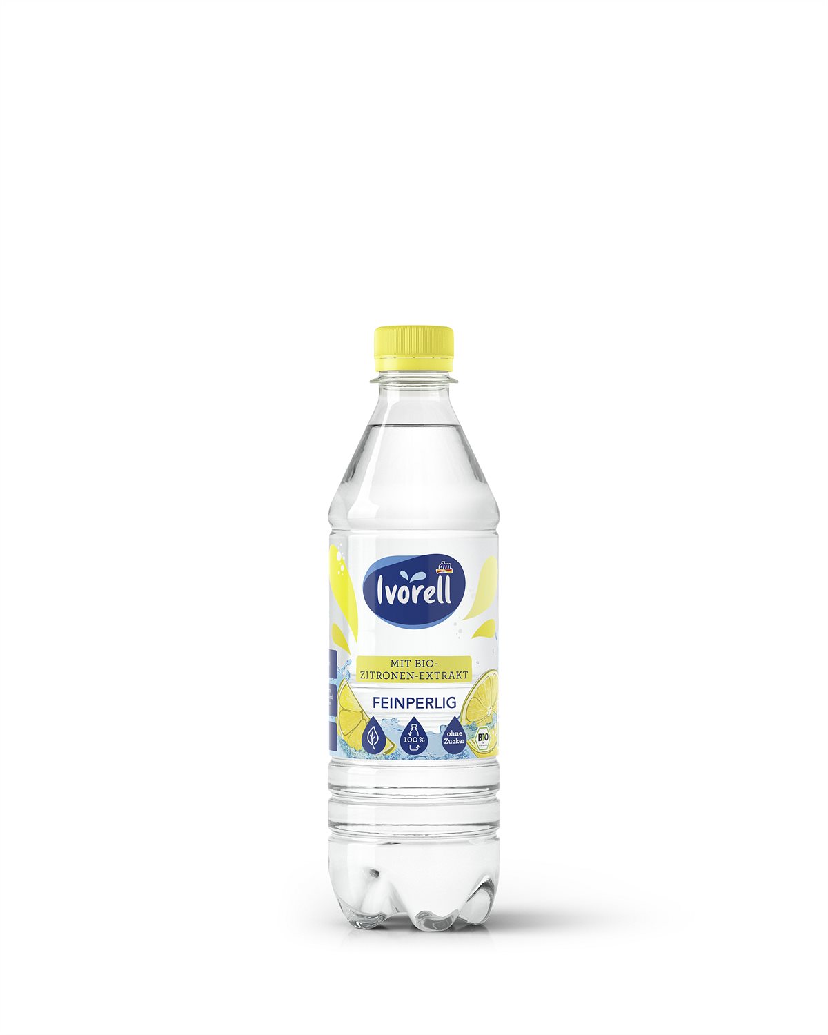 Mineralwasser mit Bio-Zitronen-Extrakt Feinperlig, 0,5 l 0,60 Euro