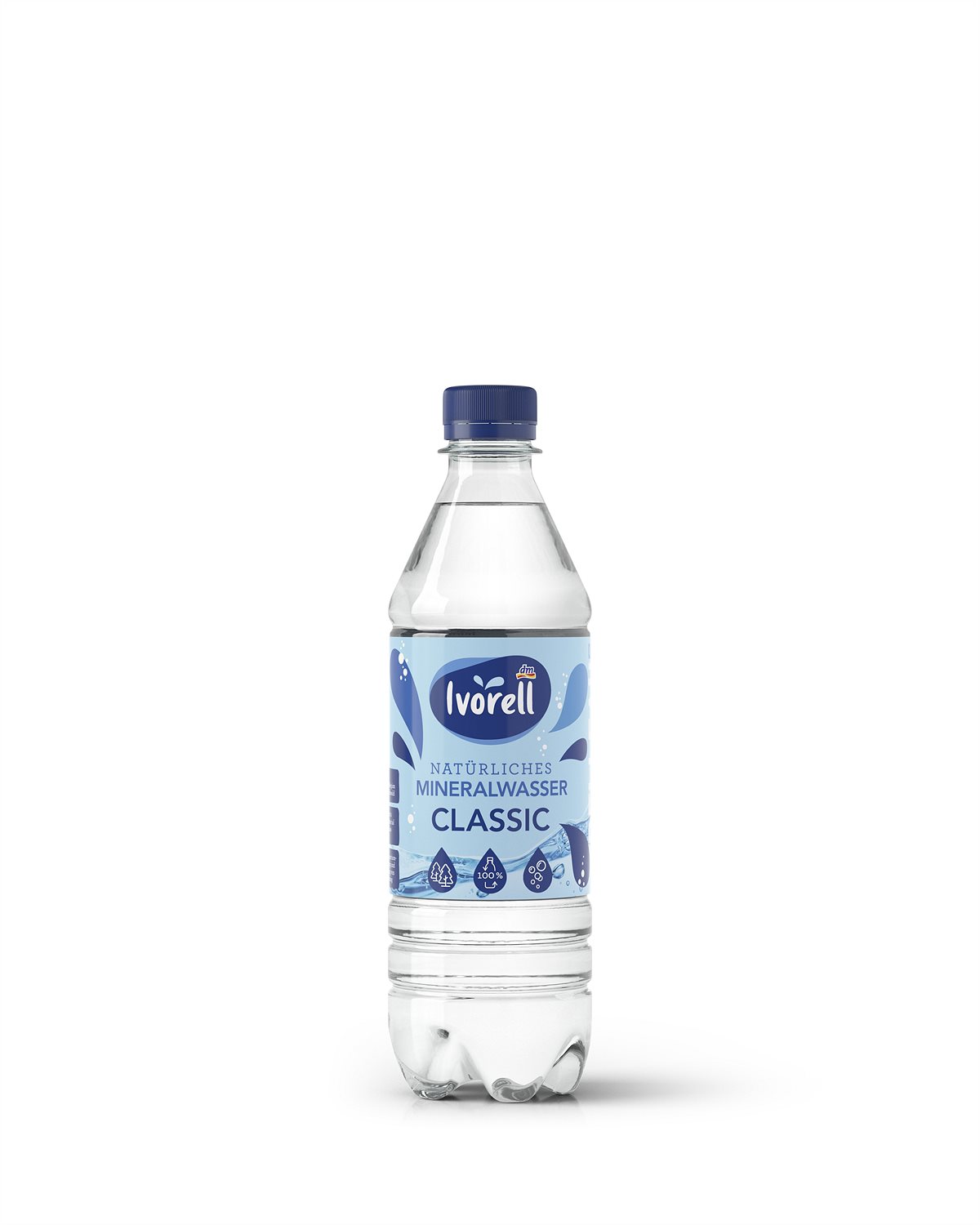 Natürliches Mineralwasser Classic, 500 ml 0,45 Euro