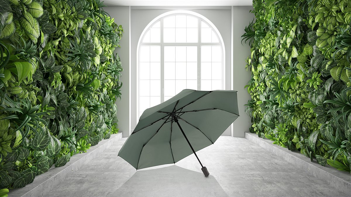 Nachhaltiges Schirmmodell: