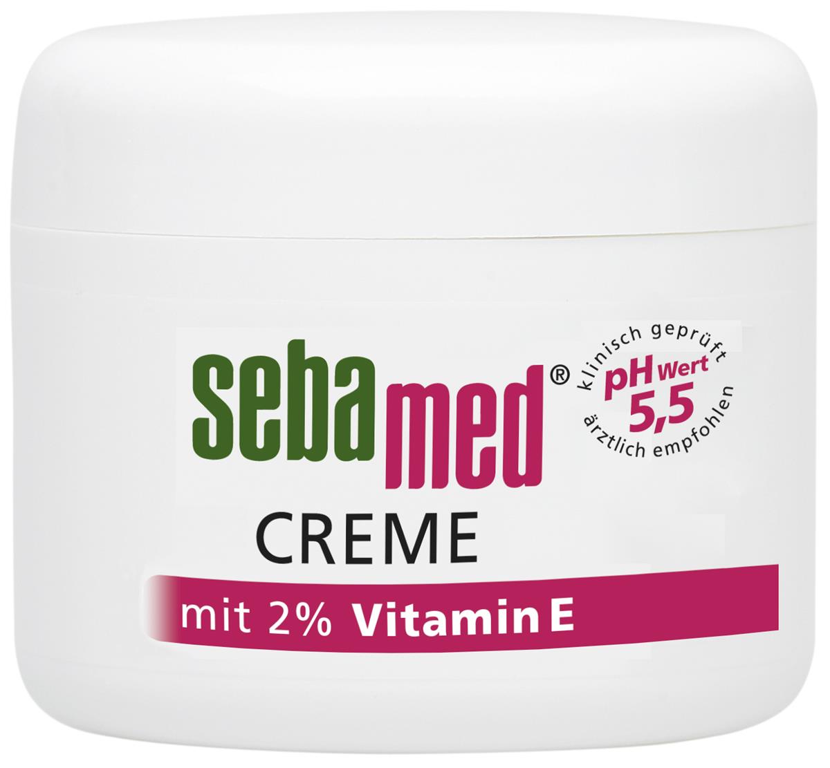 sebamed Creme mit 2% Vitamin E 75 ml, UVP: € 8,75