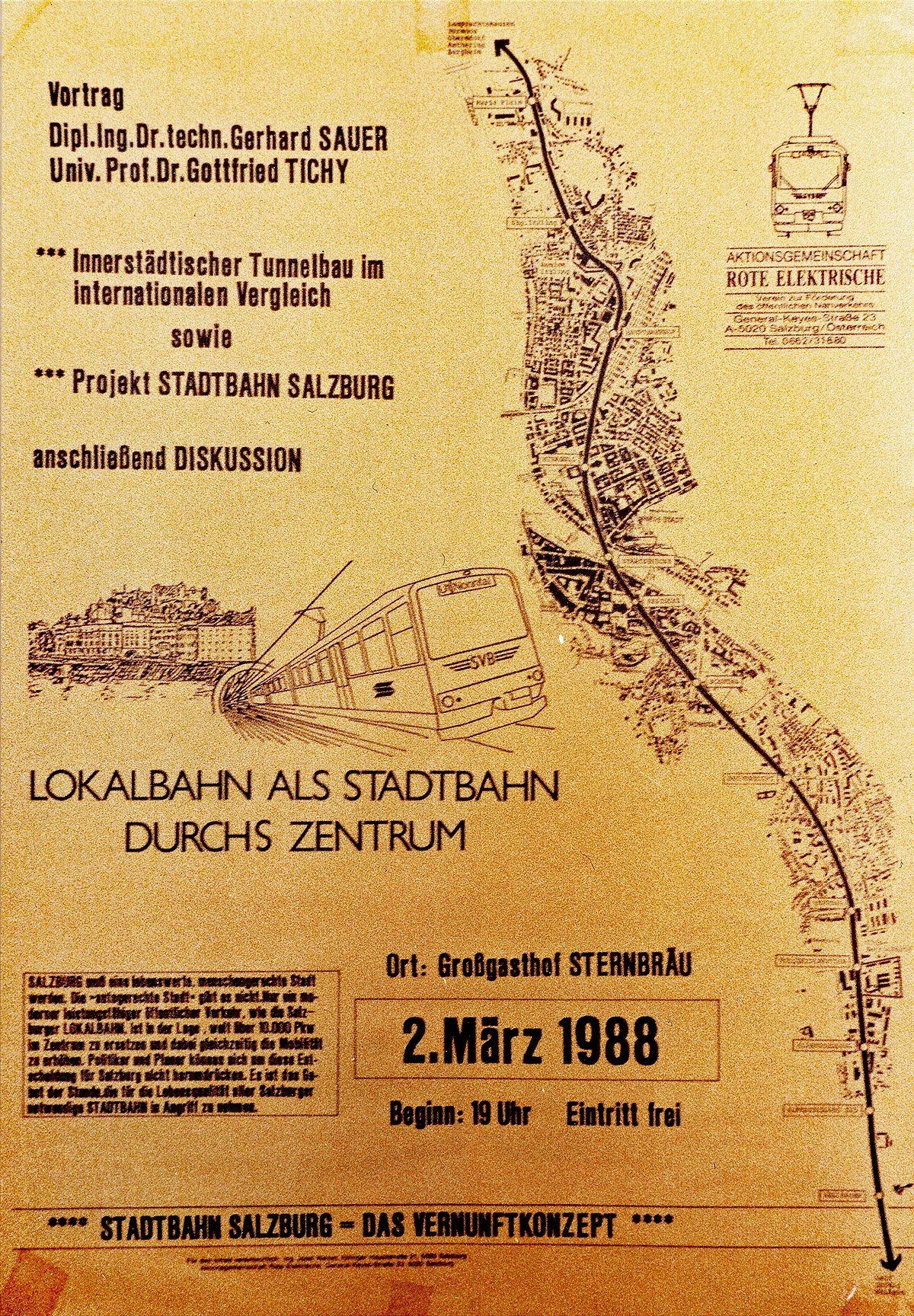 Plakate Salzburger Lokalbahn