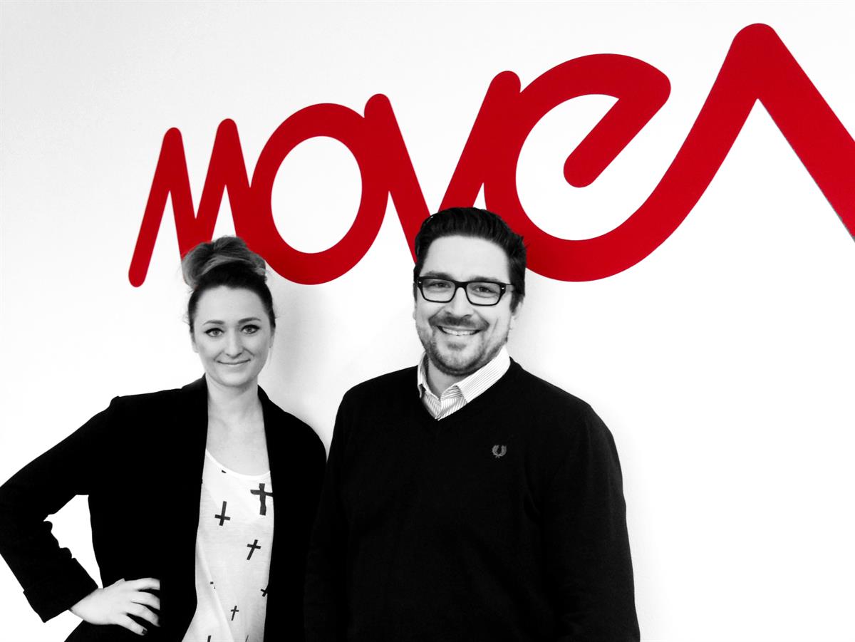 Neue Mitarbeiter bei movea marketing: Carina Klatt und Jakob Hirsch