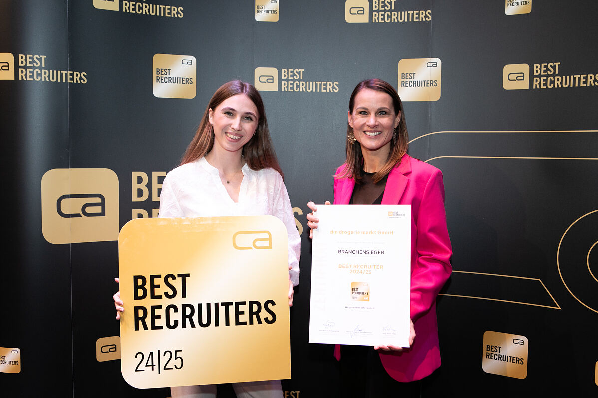 BEST RECRUITER 2024 dm drogerie markt