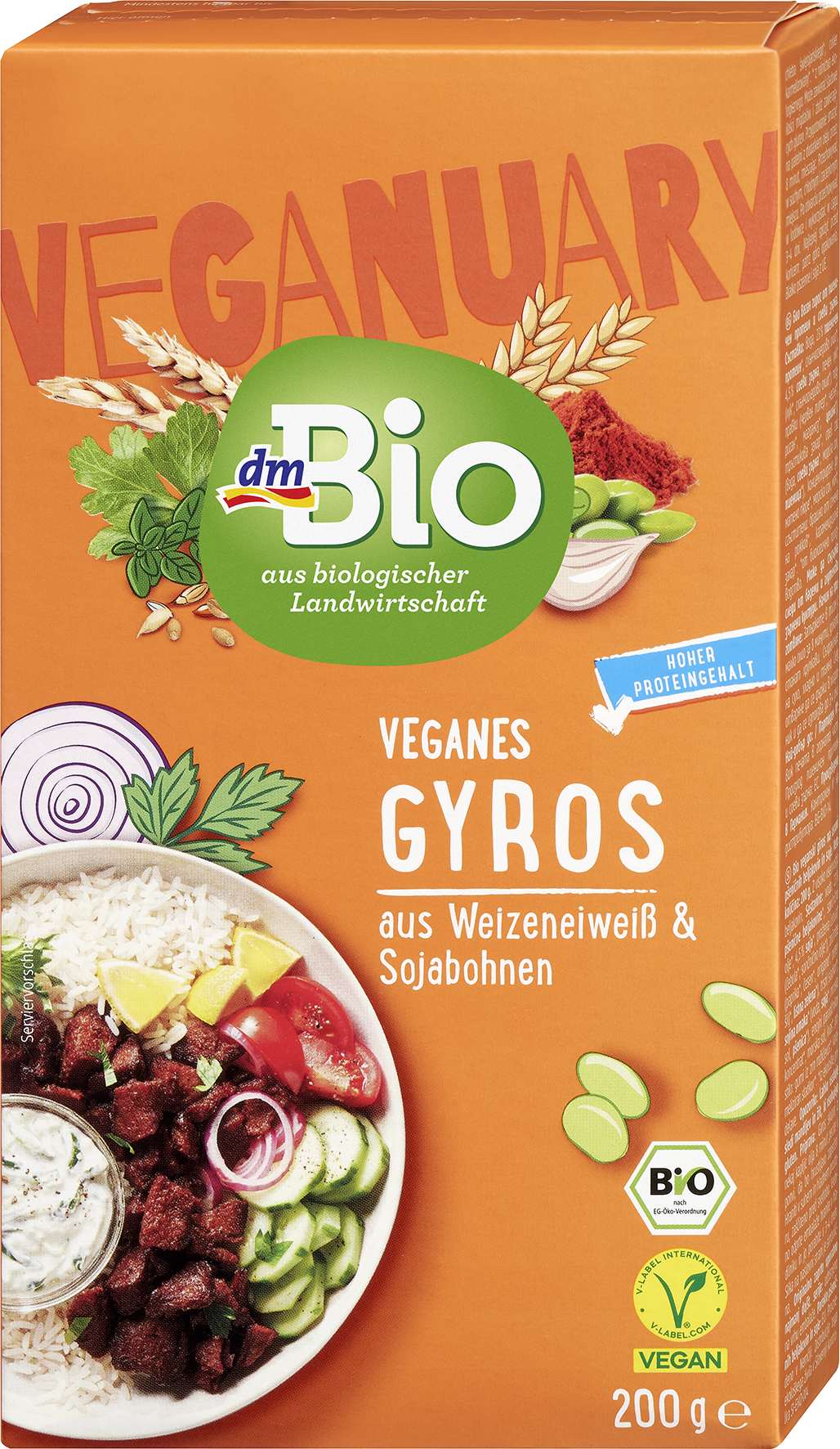 dmBio Veganes Gyros  