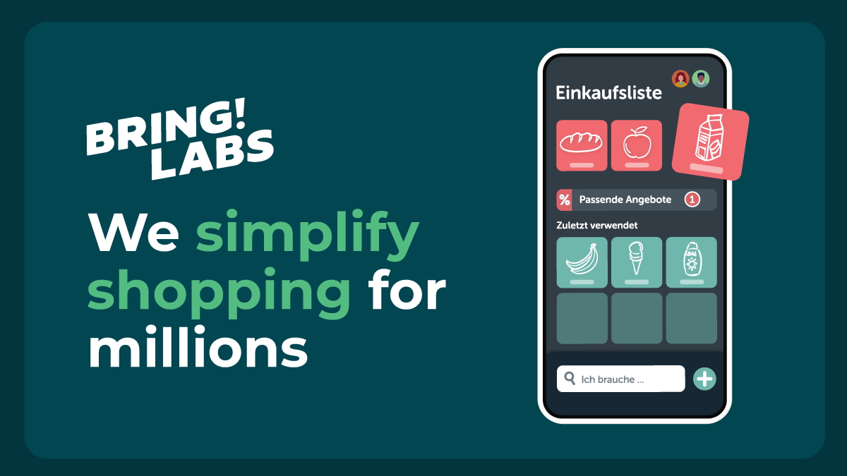 Bring! Labs lanciert neue Corporate Identity