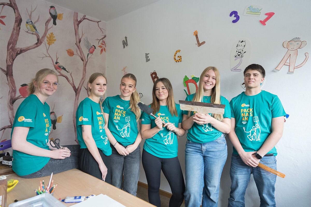 Pressebild dm Lehrlinge 72 Stunden 1