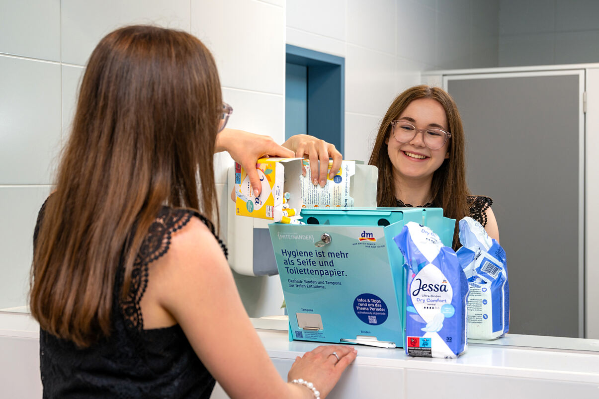 dm Pressebild 5 Periodenproduktspender