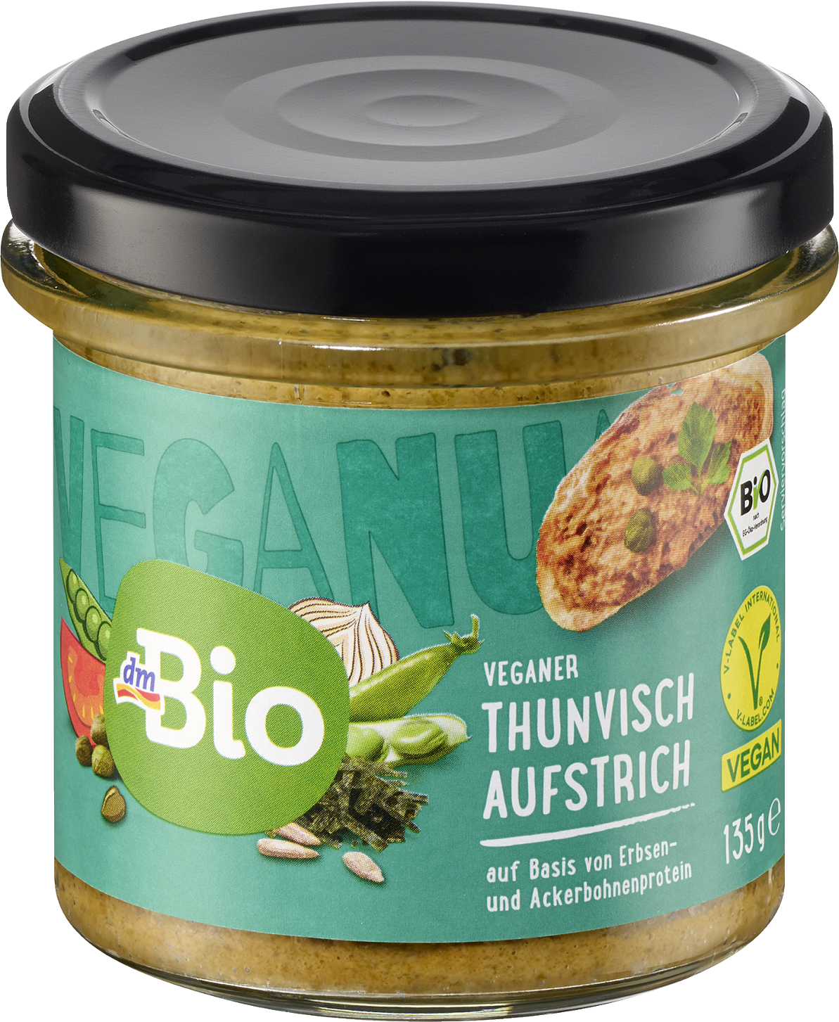 Freisteller dmBio veganer Thunvisch Aufstrich