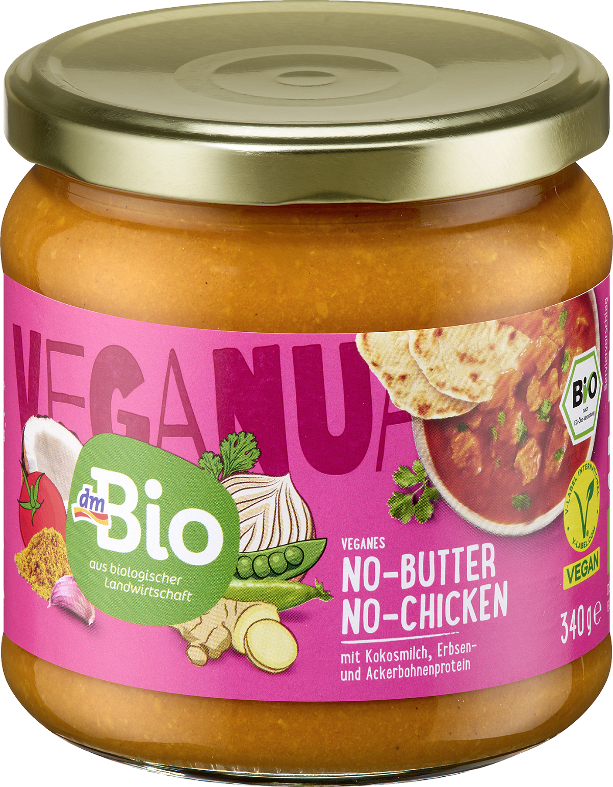 Freisteller dmBio No Butter No Chicken